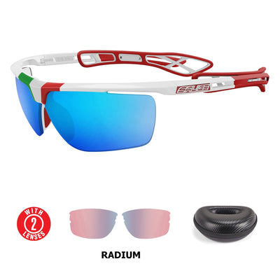 Salice 019 ITA RWP Mirror Polarised White Red ITA