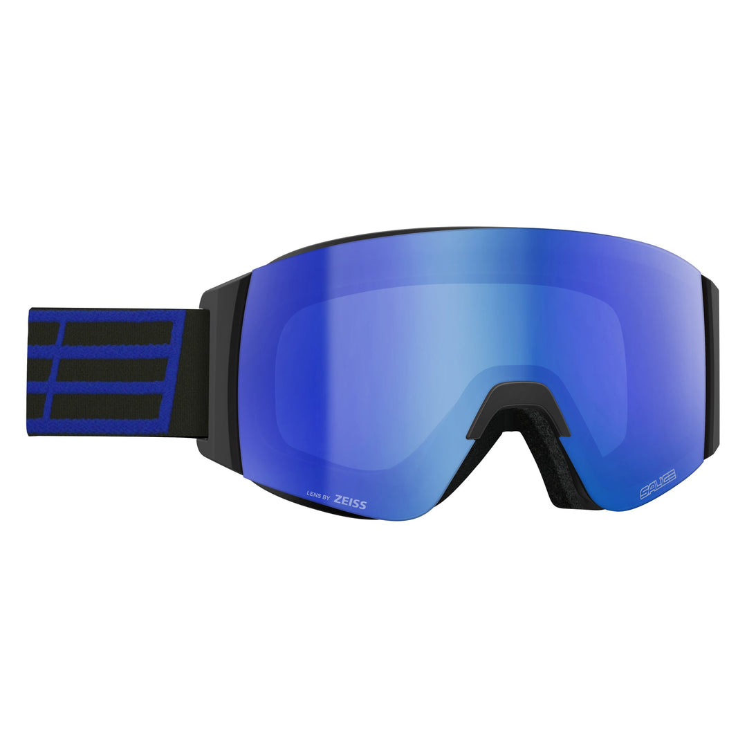 Salice 105 DARWF Double Antifog Mirror Black-Blue Adult Goggle