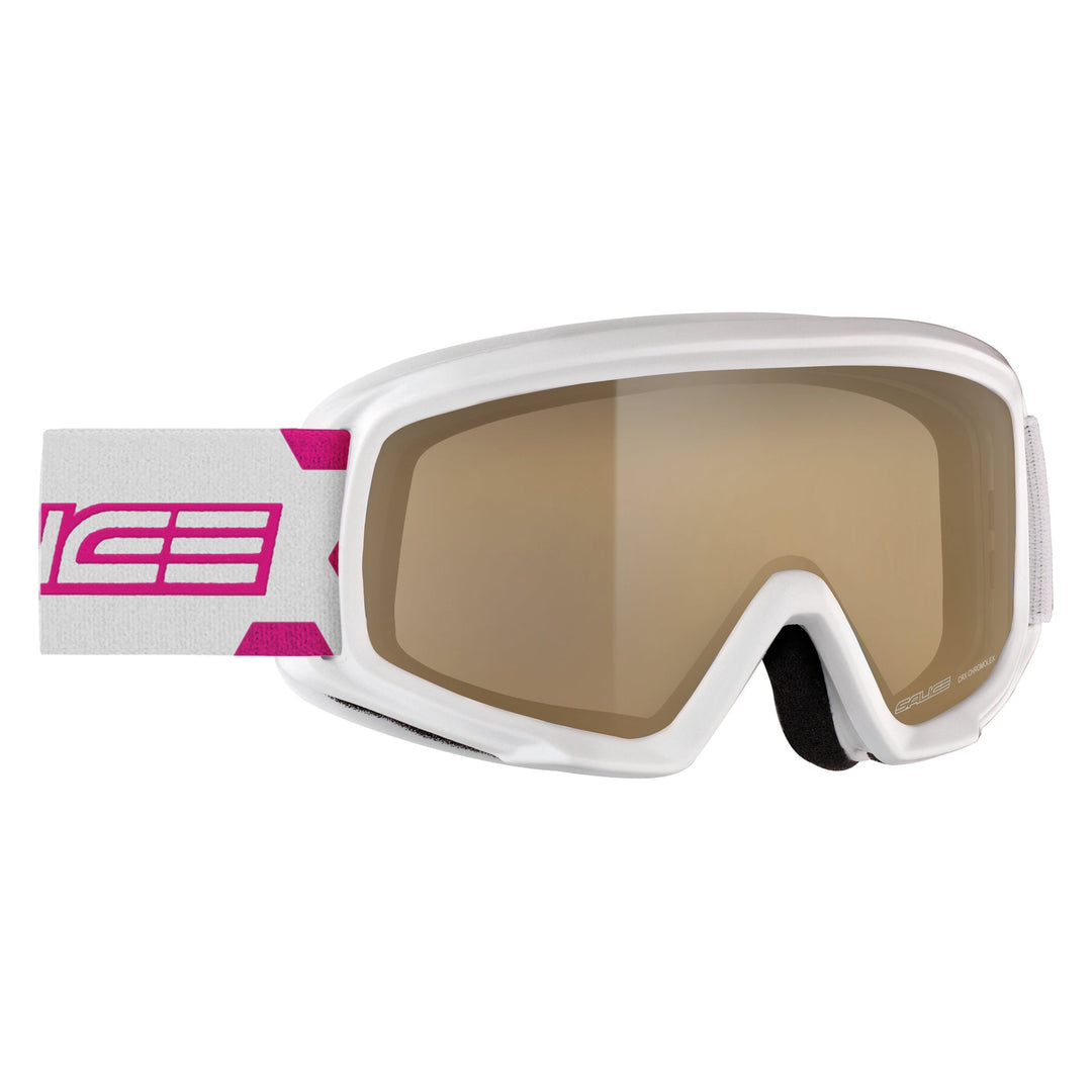 salice goggles 708 DACRXF Double Antifog Light Adaptive White-Fuchsia Kids Goggle Racktime Talis Gepäckträgertasche 8 Gravel Bikes183 Frame Color (Lens):POW Blue (Vivid Royal + Clear) Sport option for all