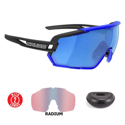 Salice 020 RWP Mirror Polarised Black-Blue