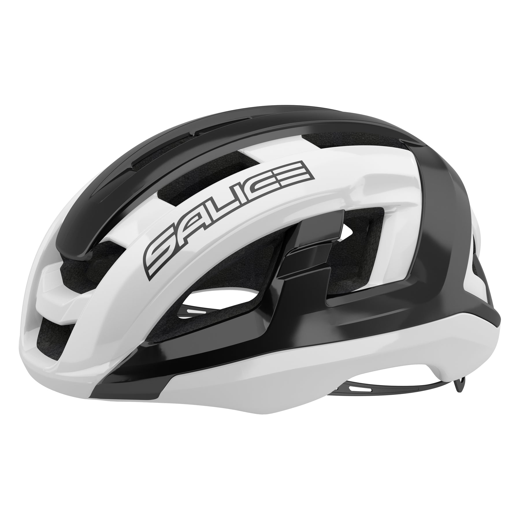 Black and white bike helmet online